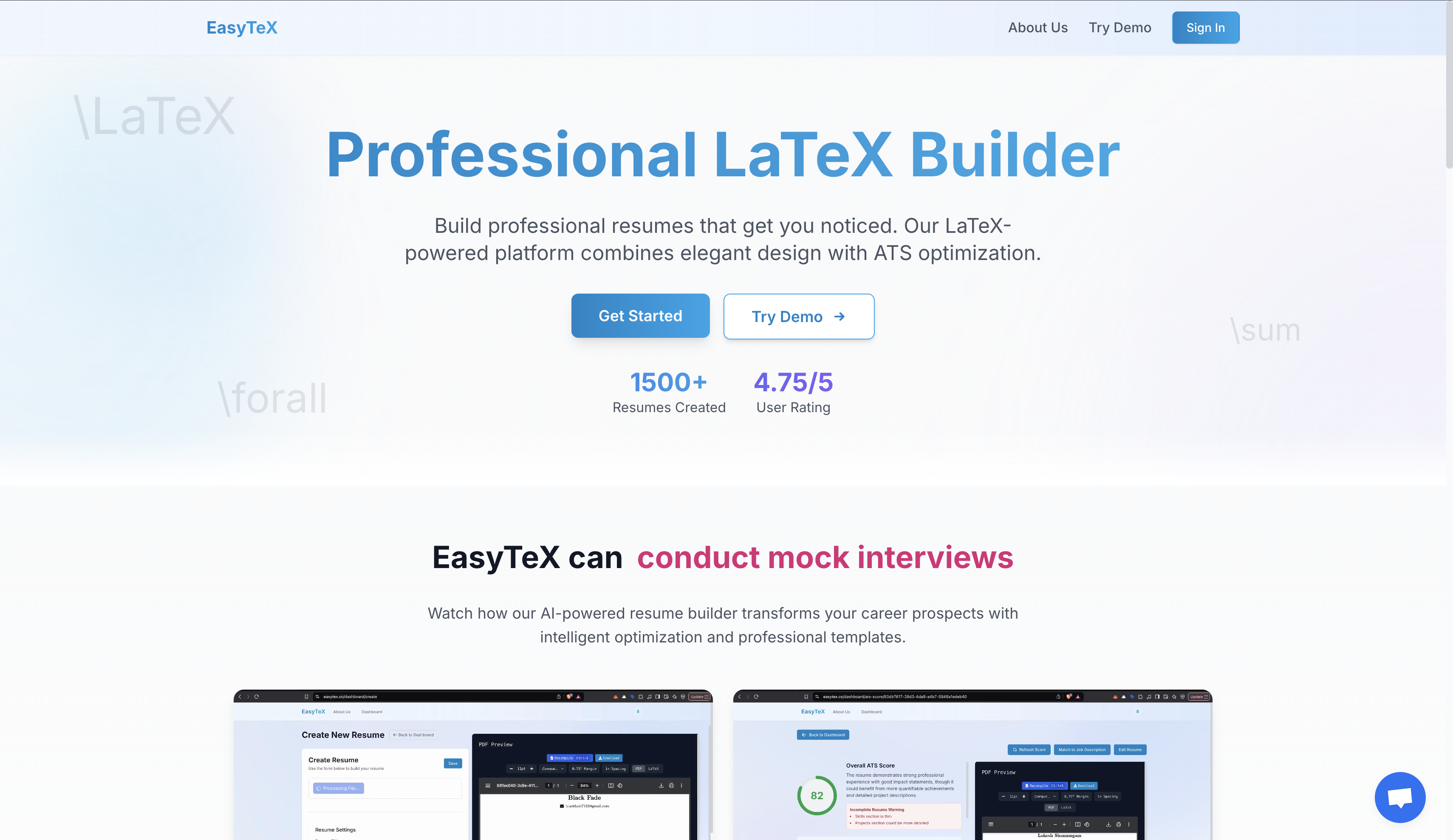 Lokesh's easytex latex builder