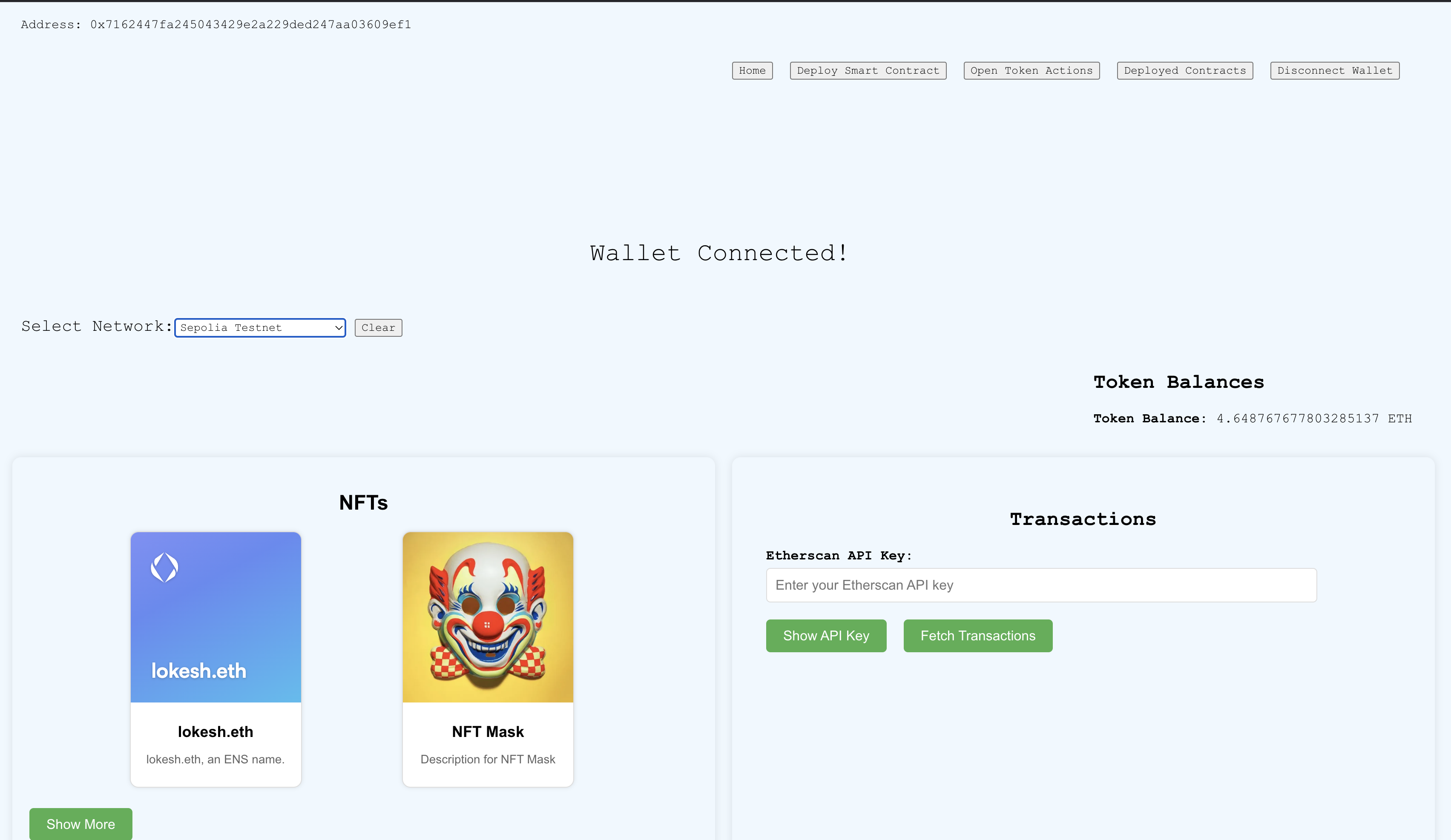 Lokesh's campus event system